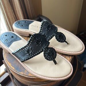 Jack Rogers Women's Black Sandals